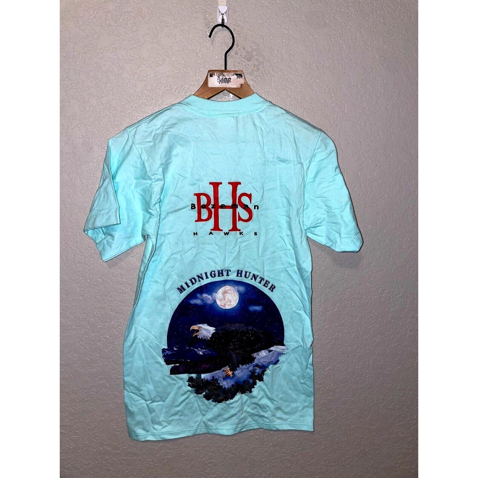 Jerzees Vintage Been Ther Done That Test Print Blue Eagle S Tee 90s Size US S / EU 44-46 / 1 - 2 Thumbnail