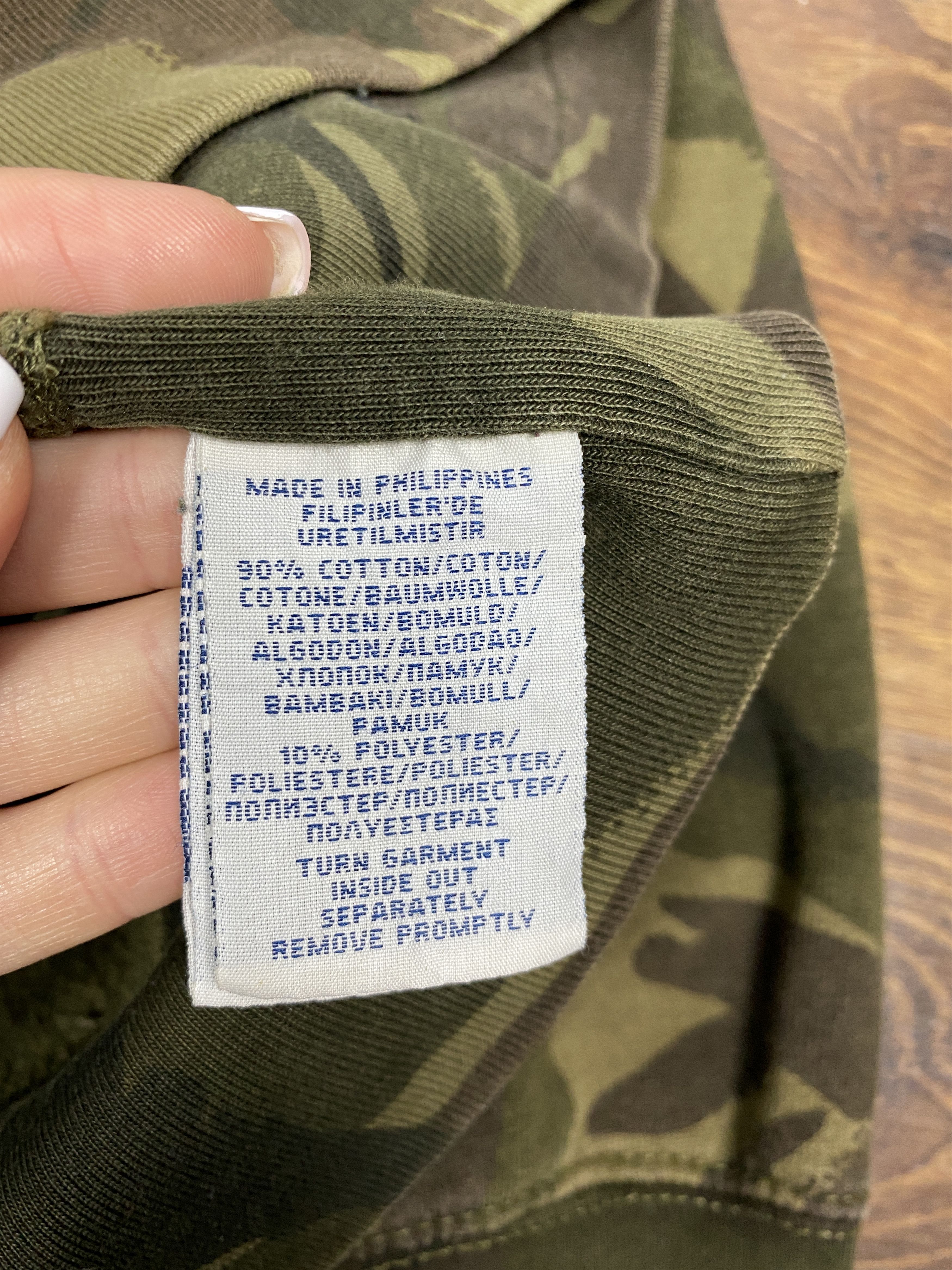 Polo Ralph Lauren Polo Ralph Lauren vintage camo hoodie y2k Size US L / EU 52-54 / 3 - 5 Thumbnail