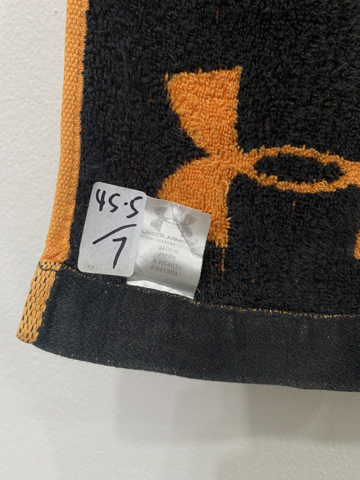 Giant × Under Armour UNDER ARMOUR GIANTS MLB Baseball team Face / Hand Towel Size ONE SIZE - 3 Thumbnail