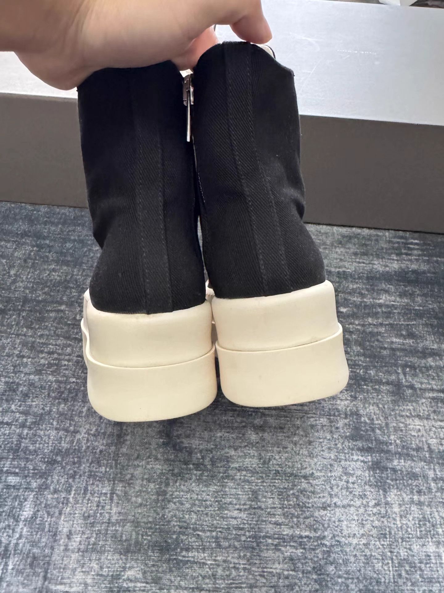 Rick Owens Rick Owens high-top platform Converse Size US 6.5 / IT 36.5 - 4 Thumbnail