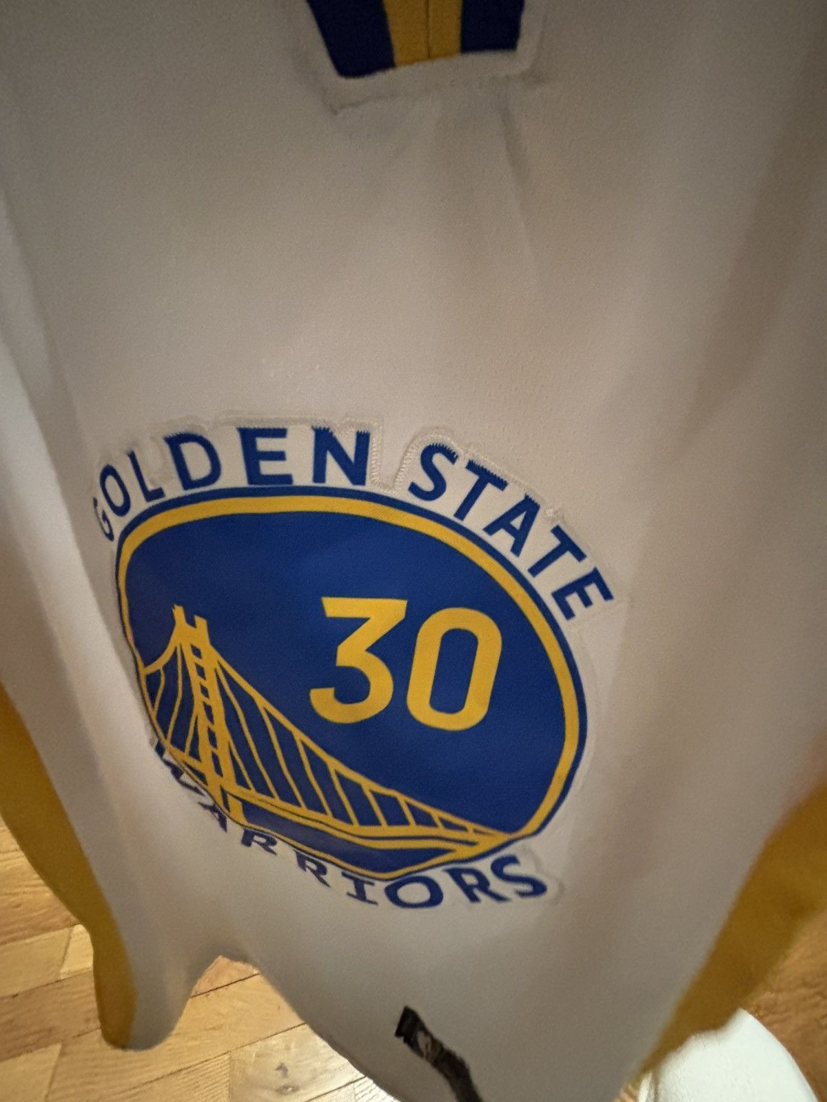 NBA Stephen Curry Golden State Warriors Jersey – Youth Size Size US S / EU 44-46 / 1 - 4 Thumbnail
