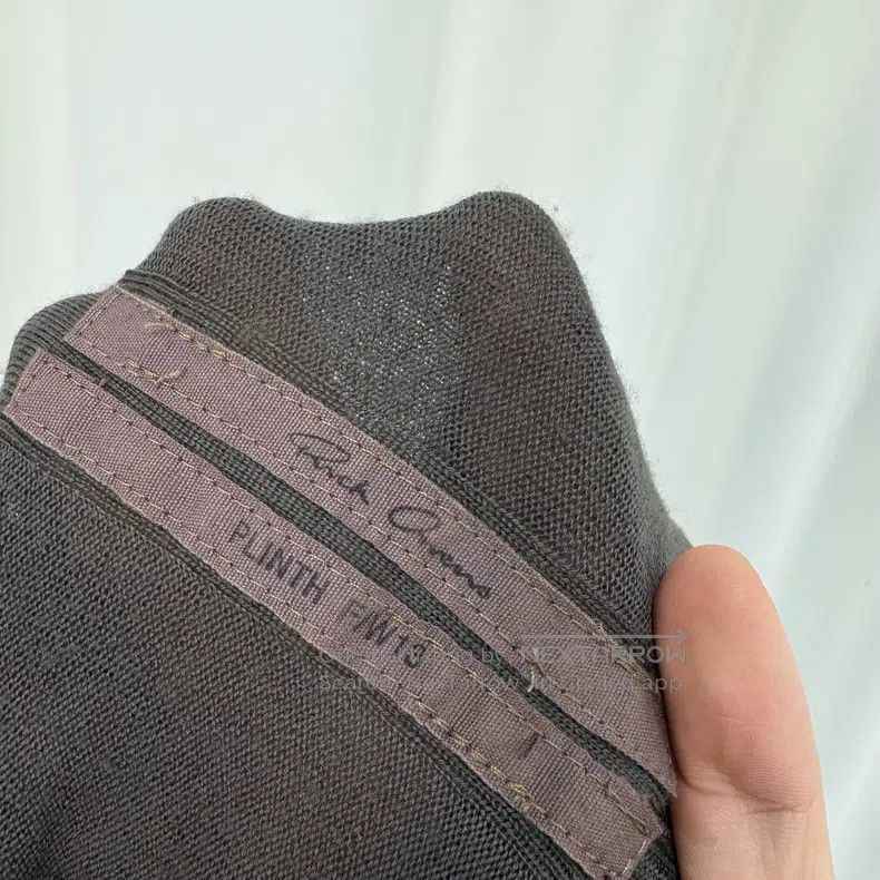 Rick Owens Rick Owens Mainline grey wool knit long sleeves Size S / US 4 / IT 40 - 7 Thumbnail