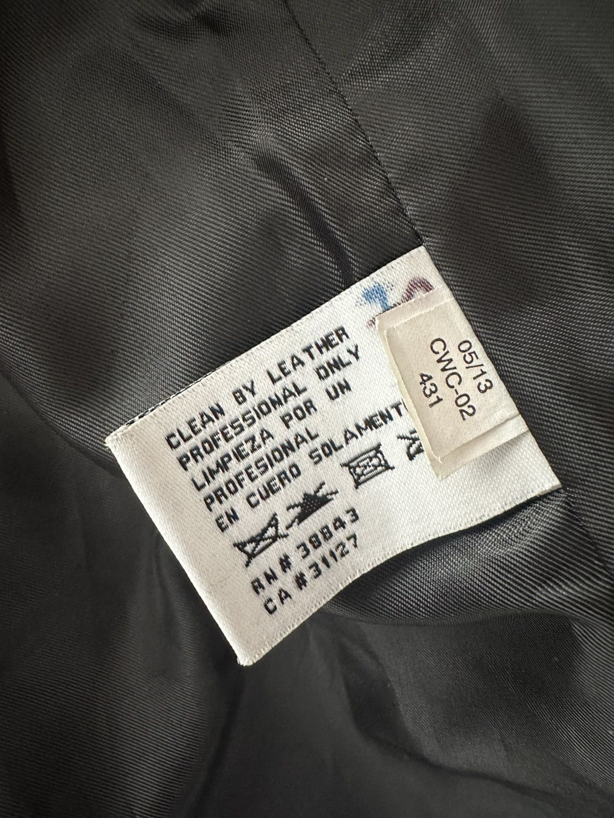 Vintage one of one shark lamb leather jacket Size US M / EU 48-50 / 2 - 8 Thumbnail
