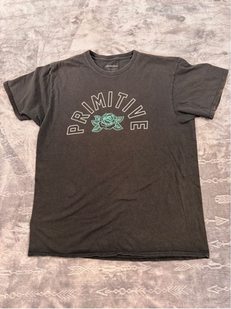 Primitive Men's Primitive Skateboarding Apparel T-shirt Size L Black Size US L / EU 52-54 / 3 - 2 Thumbnail