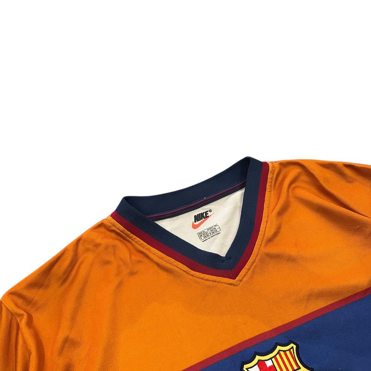 Nike Nike FC Barcelona 1998-00 third football/soccershirt/jersey Size US XL / EU 56 / 4 - 9 Thumbnail