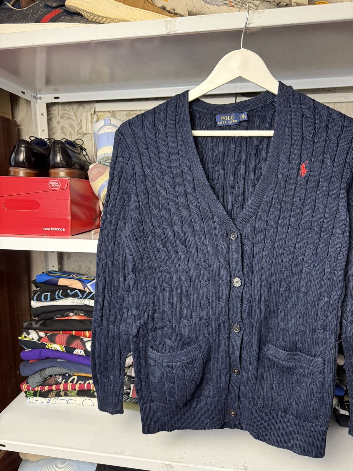 Polo Ralph Lauren Vintage Polo Ralph Lauren Knit Sweater Cardigan Y2K Size S / US 4 / IT 40 - 2 Thumbnail