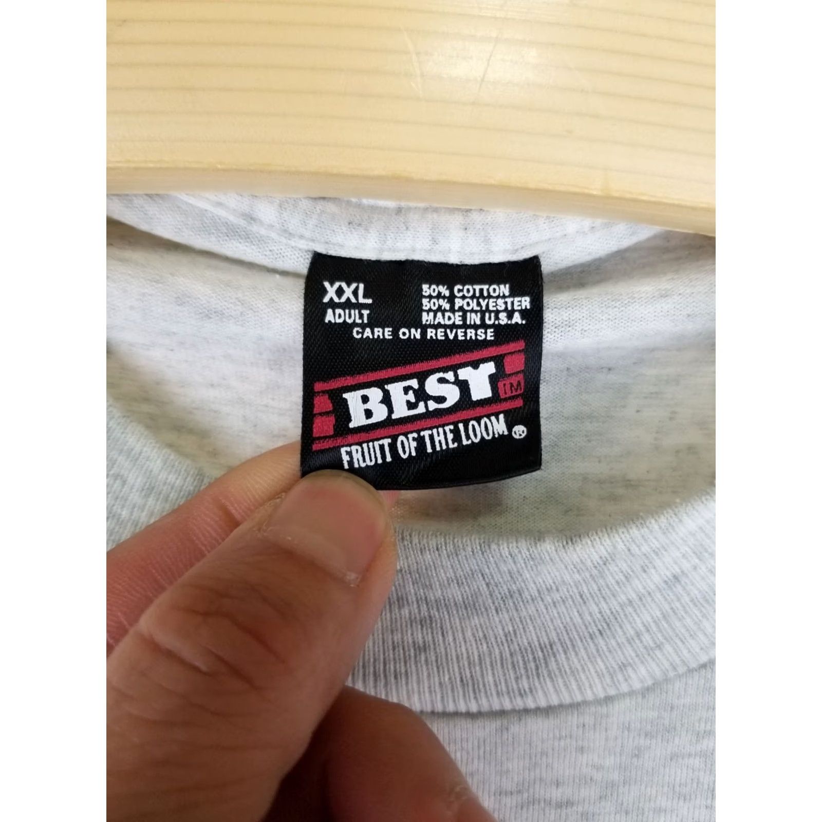Fruit Of The Loom VINTAGE DELAWARE STATE TROOPER POLICE T-SHIRT GRAY SINGLE STITCH 90' SZ XXL Mens Size US XXL / EU 58 / 5 - 6 Thumbnail