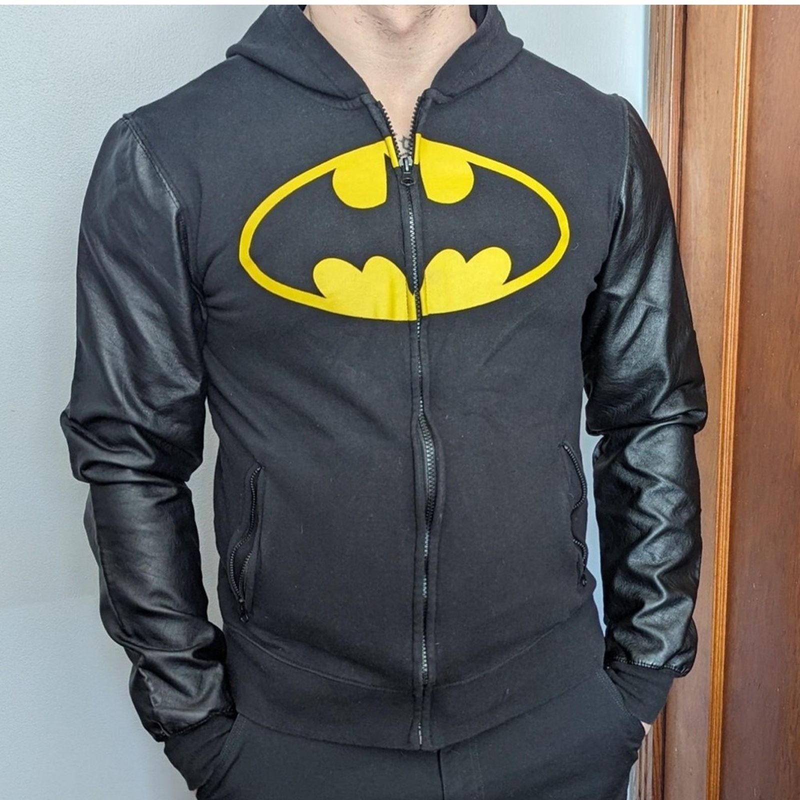 DC Comics Batman Baseball Lettermen Varsity Jacket Size US S / EU 44-46 / 1 - 1 Thumbnail