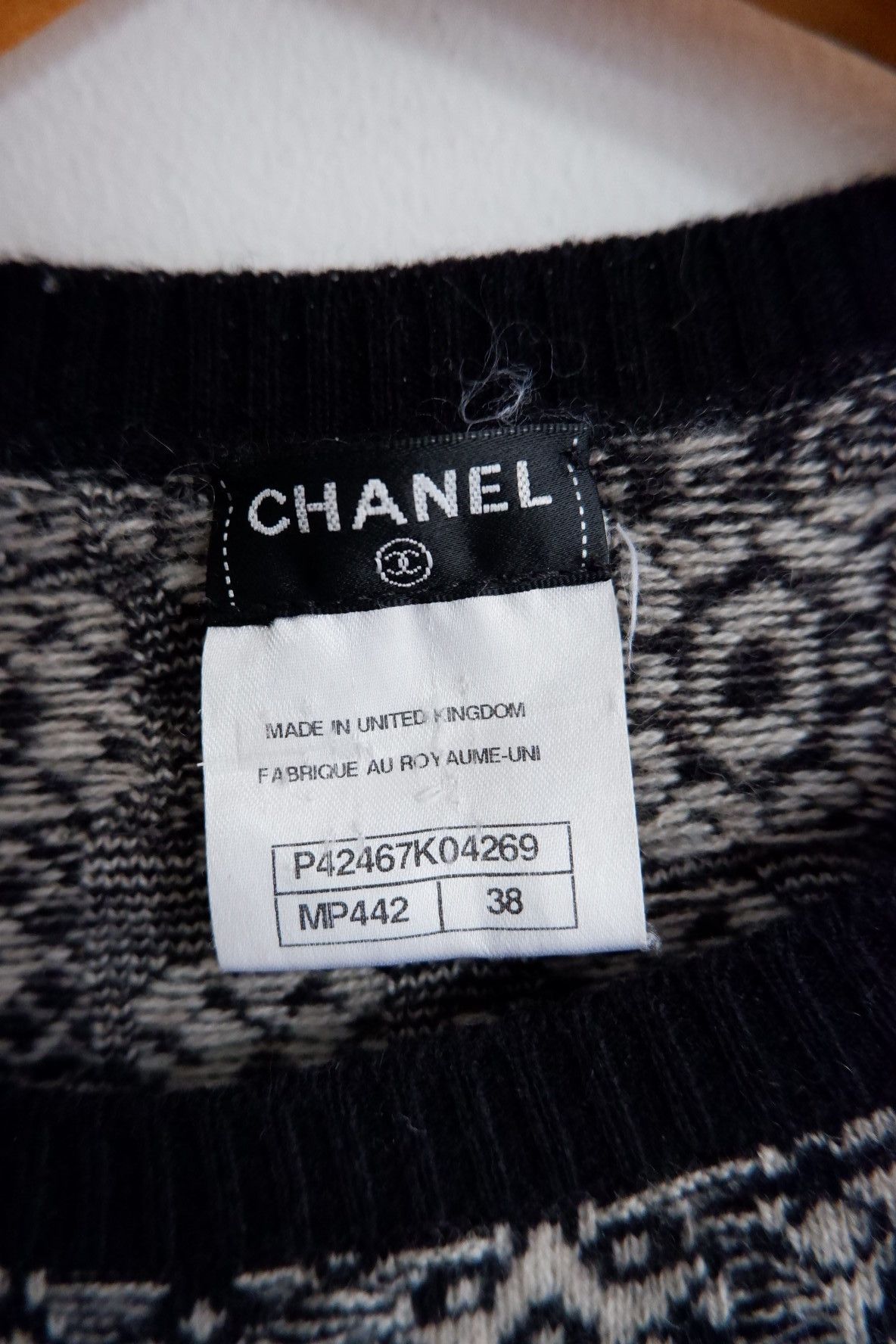 Chanel CHANEL JACQUARD Cashmere Knitwear Size US S / EU 44-46 / 1 - 7 Thumbnail
