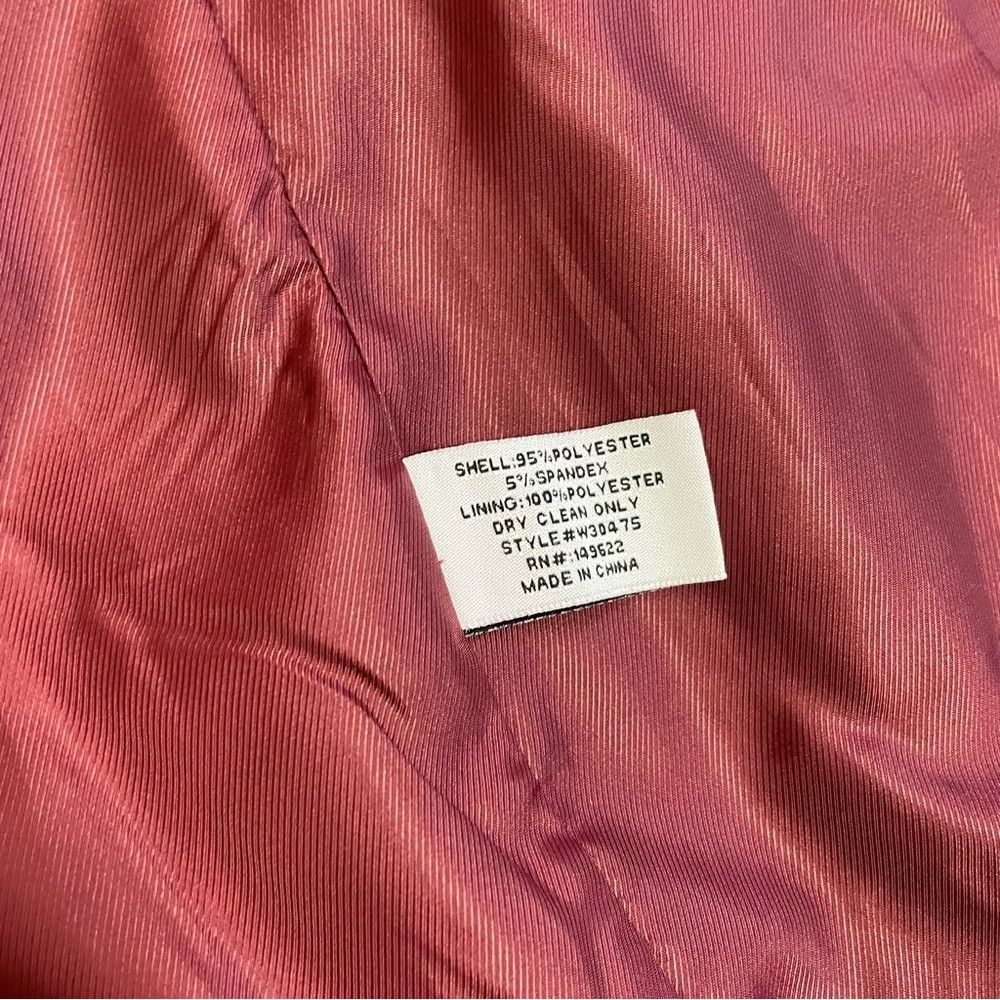 Other NWT New $288 Walter Baker Felicia Merlot Cut Out Blazer Siz Size S / US 4 / IT 40 - 8 Thumbnail