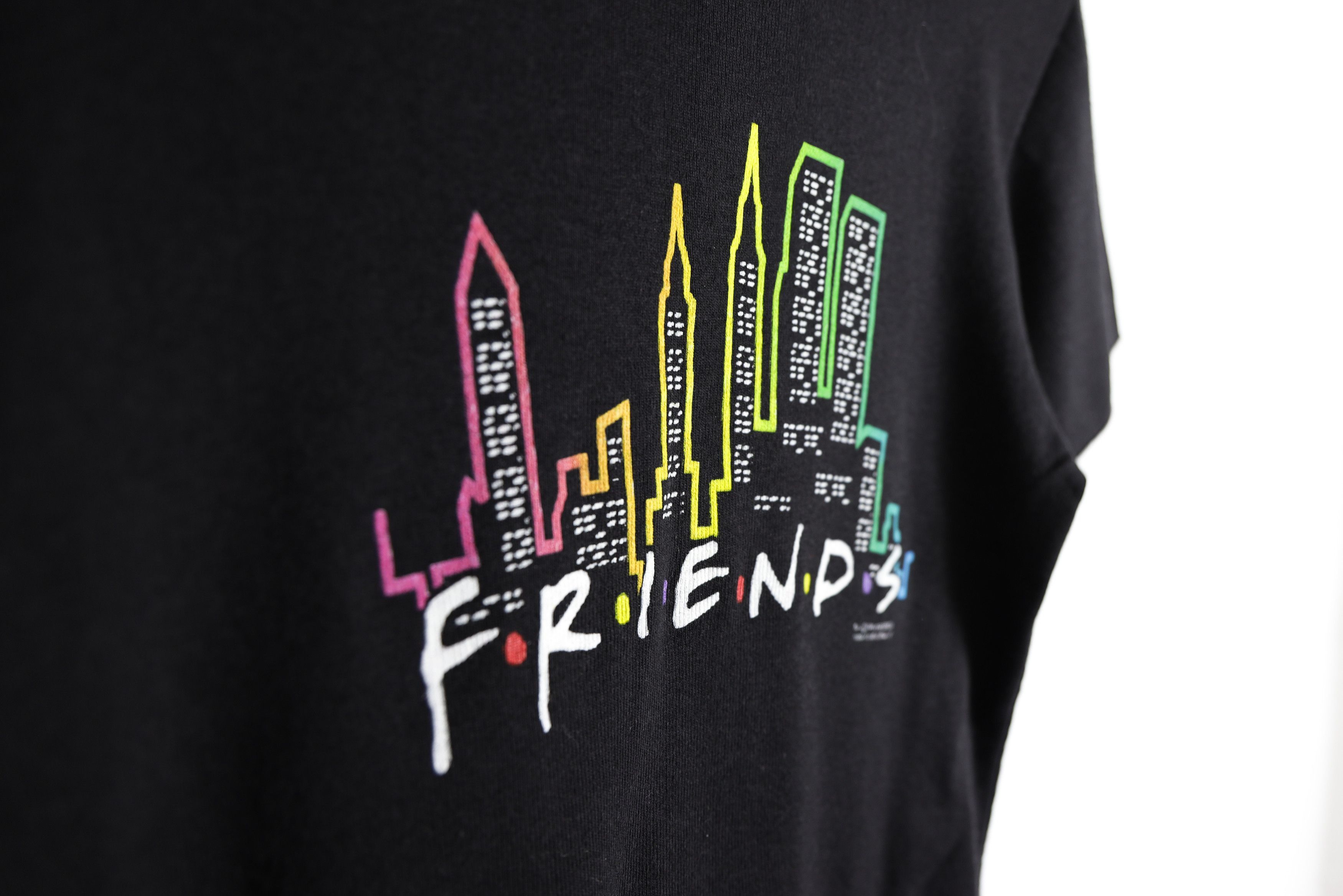 Vintage × Warner Bros Vintage 1995 Womens FRIENDS TV Series Graphic Tee Tshirt Size M / US 6-8 / IT 42-44 - 6 Thumbnail