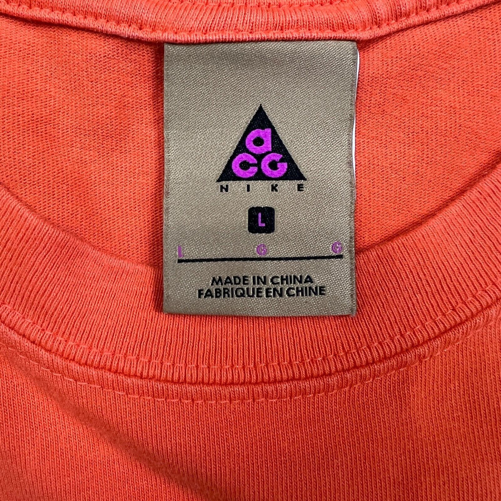 Nike Nike ACG T Shirt Sportswear Embroidered Short Sleeve Tee Size US L / EU 52-54 / 3 - 5 Thumbnail