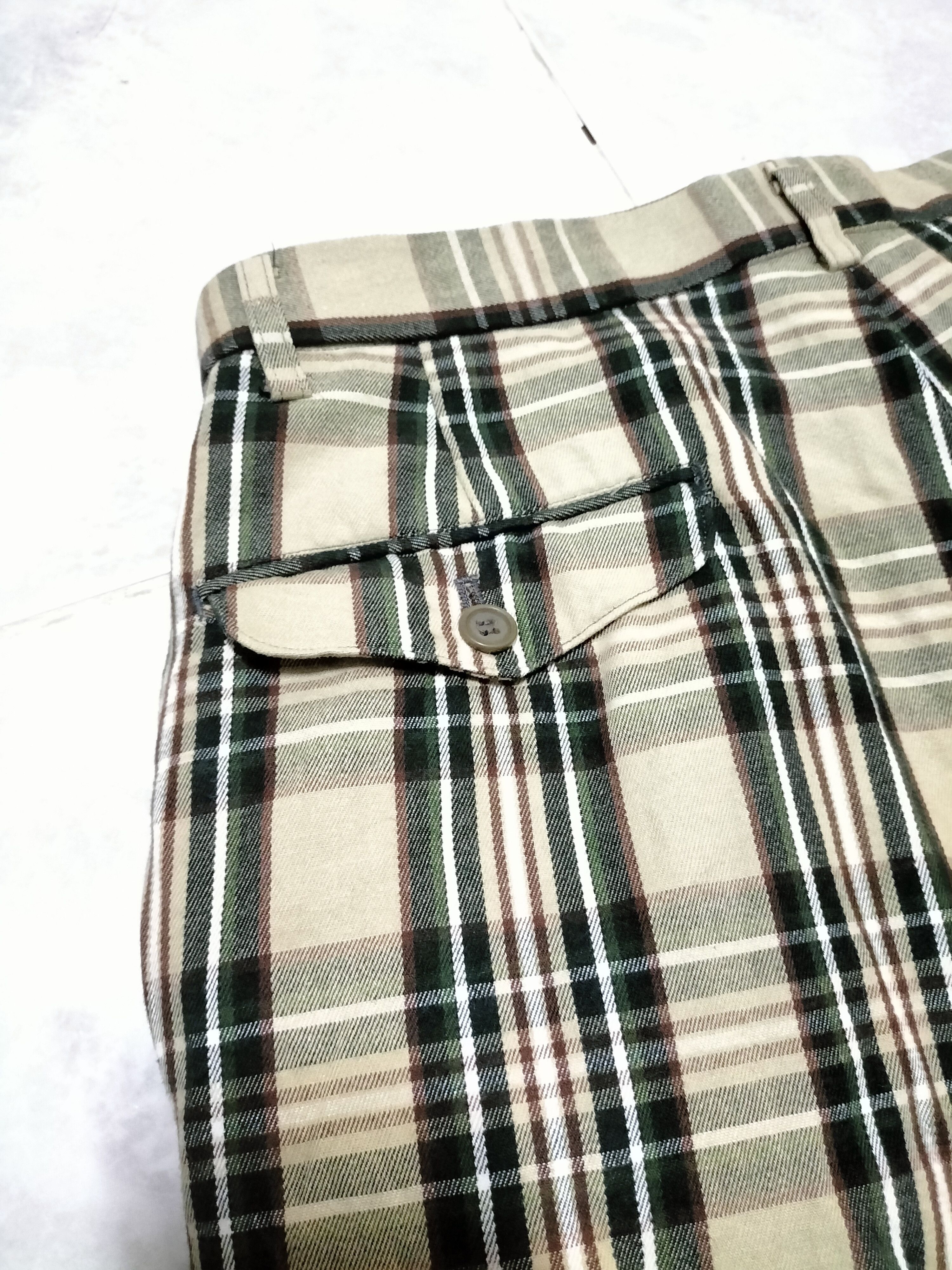 Chaps × Ralph Lauren × Vintage Vintage Chaps Ralph Laurent 80s Plaid Classic Checkered Size US 32 / EU 48 - 11 Thumbnail