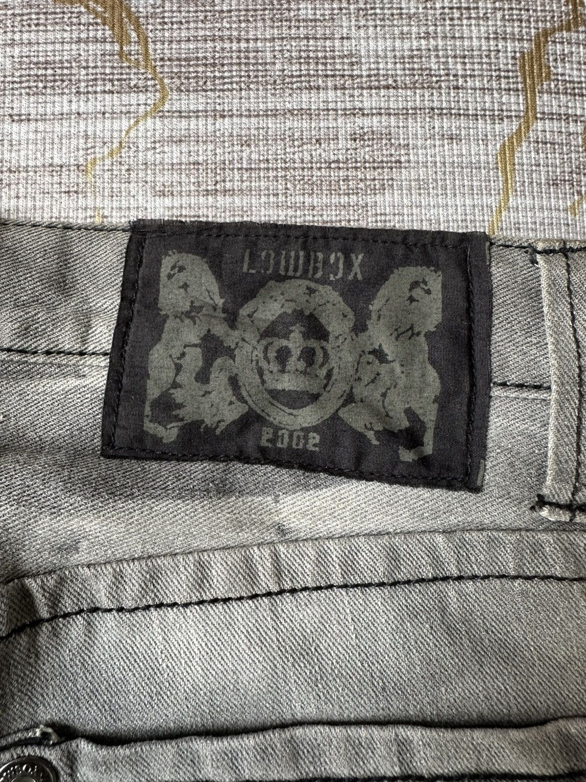 Japanese Brand Lowbox Claw Marks Design Denim Size US 29 - 17 Thumbnail