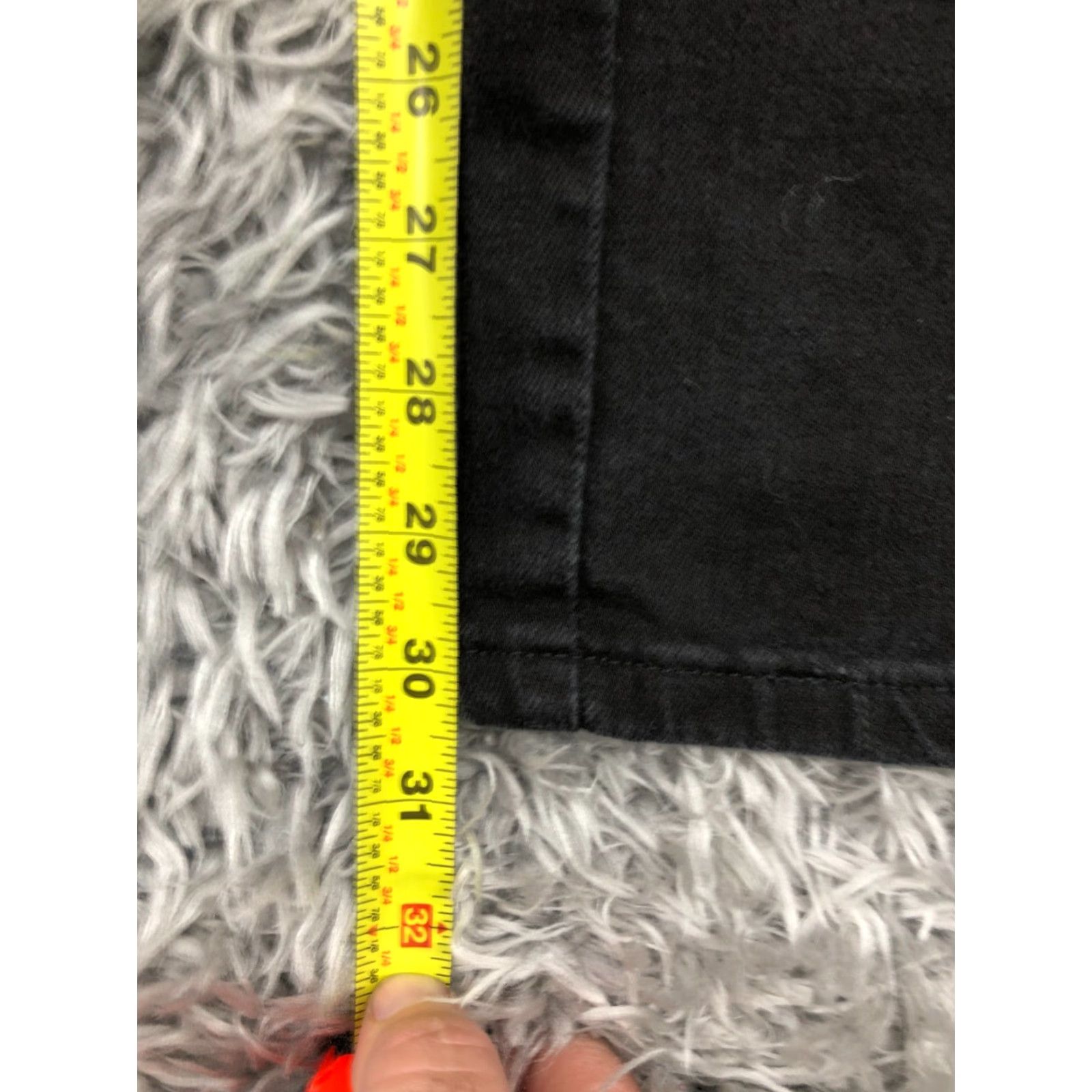 Lee Lee Jeans Plus Size 18W Womens Relaxed Straight Dark Wash Black Size 40" / US 18 - 3 Thumbnail