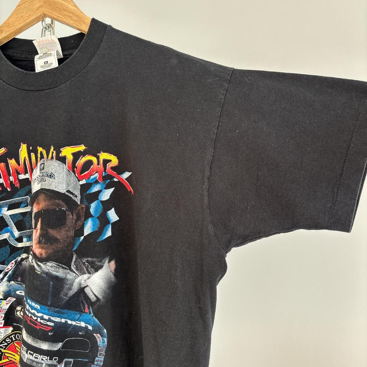 Fruit Of The Loom Vintage 90s NASCAR Shirt Winston Cup Dale Earnhardt Size XL Size US XL / EU 56 / 4 - 4 Thumbnail