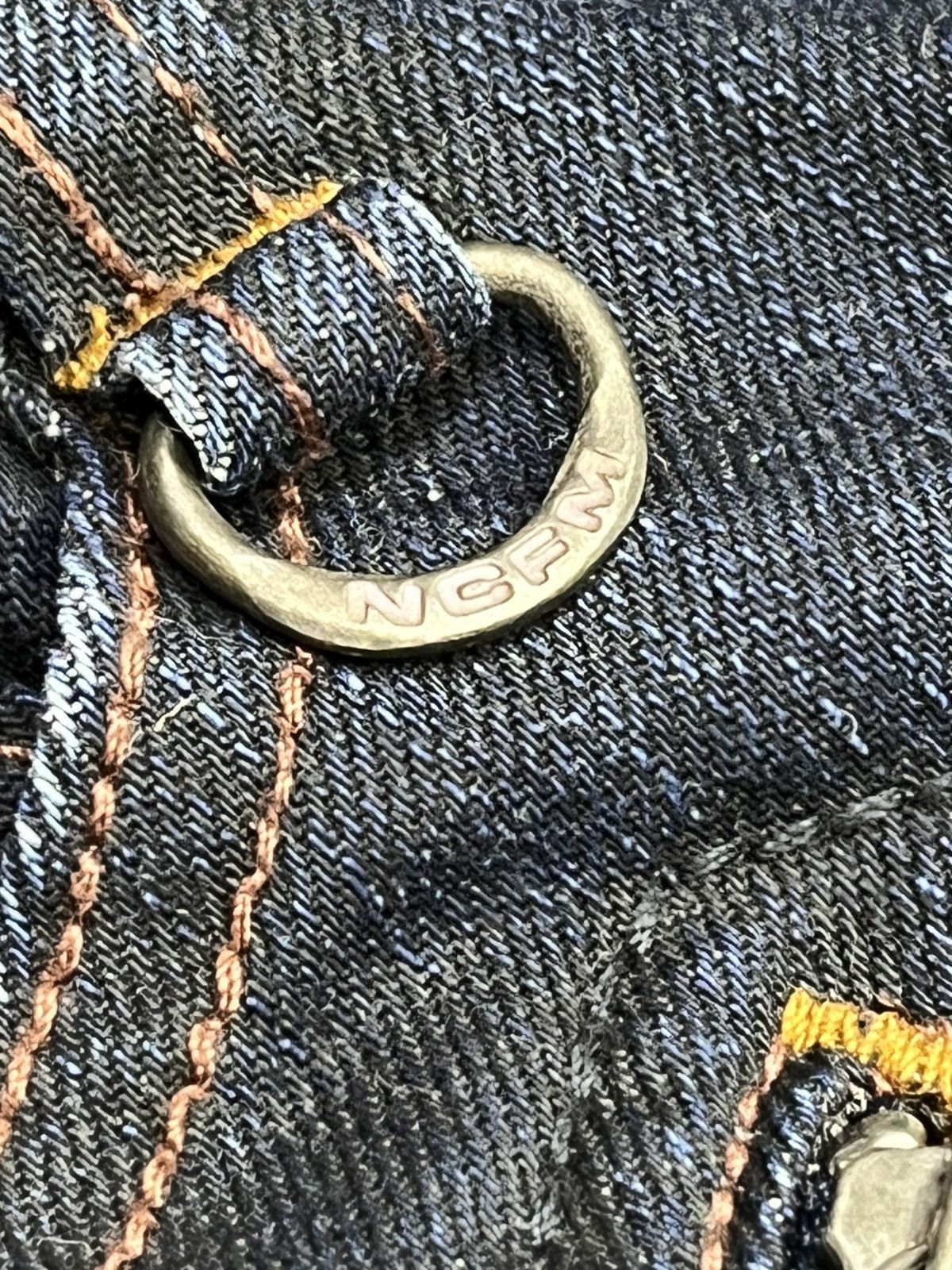 Nicole Club Vintage NICOLE CLUB for MEN Denim Kapital Vibes, Gem Detail Size US 29 - 10 Thumbnail