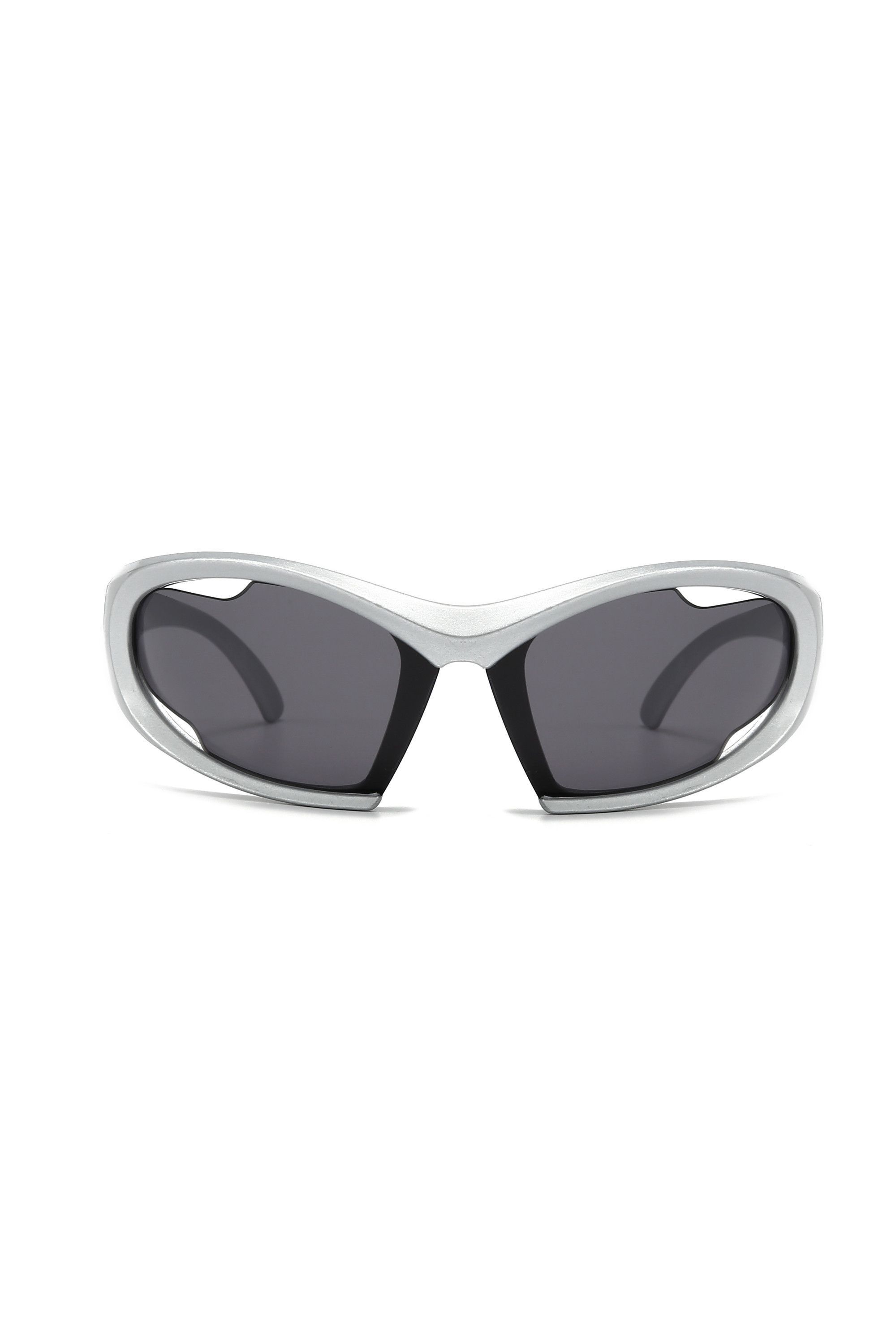 Japanese Brand Y2k Avant Garde Futuristic Silver Sunglasses Unisex OS Size ONE SIZE - 8 Thumbnail