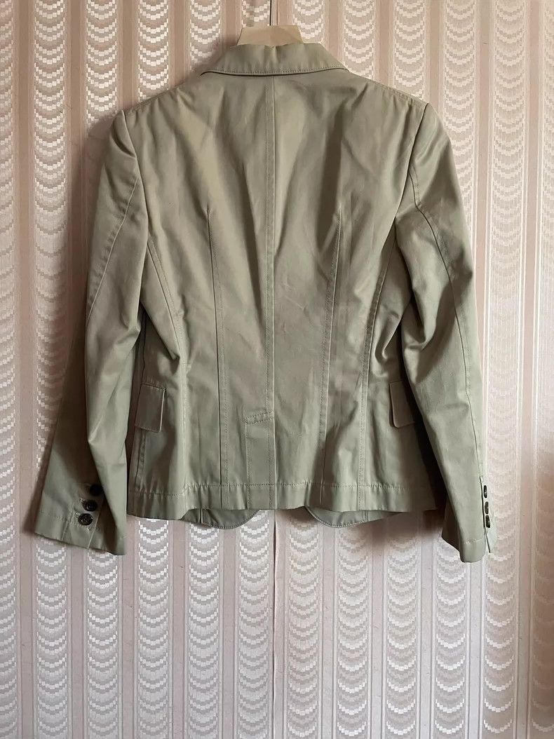 Comme des Garcons Comme Des Garcons Khaki Blazer Top Jacket Size S / US 4 / IT 40 - 2 Thumbnail