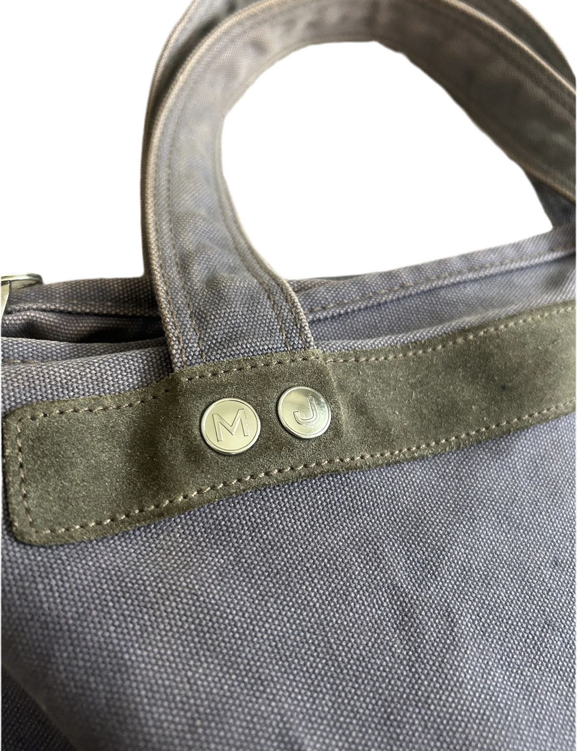 Marc Jacobs Marc Jacobs Multi Logo Lilac Canvas Tote Bag Size ONE SIZE - 5 Thumbnail