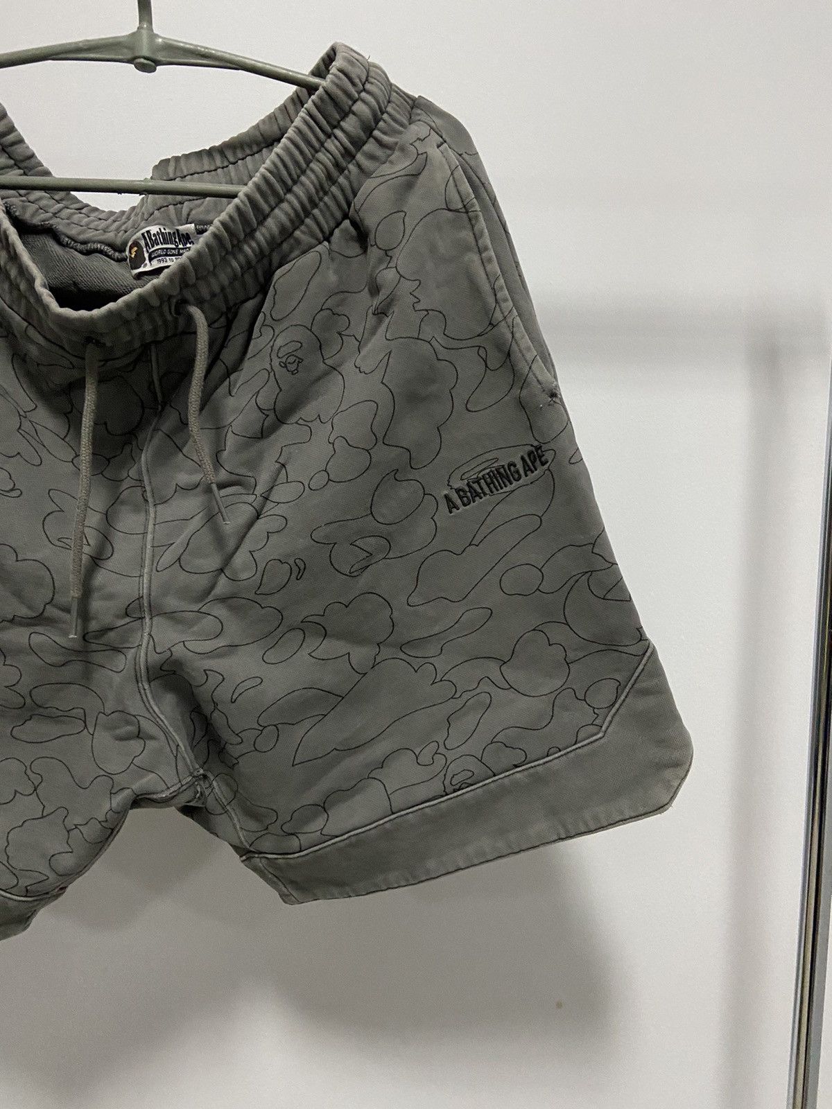 Bape Bape Line 1st Camo Wide Fit Sweat Shorts Size US 32 / EU 48 - 3 Thumbnail