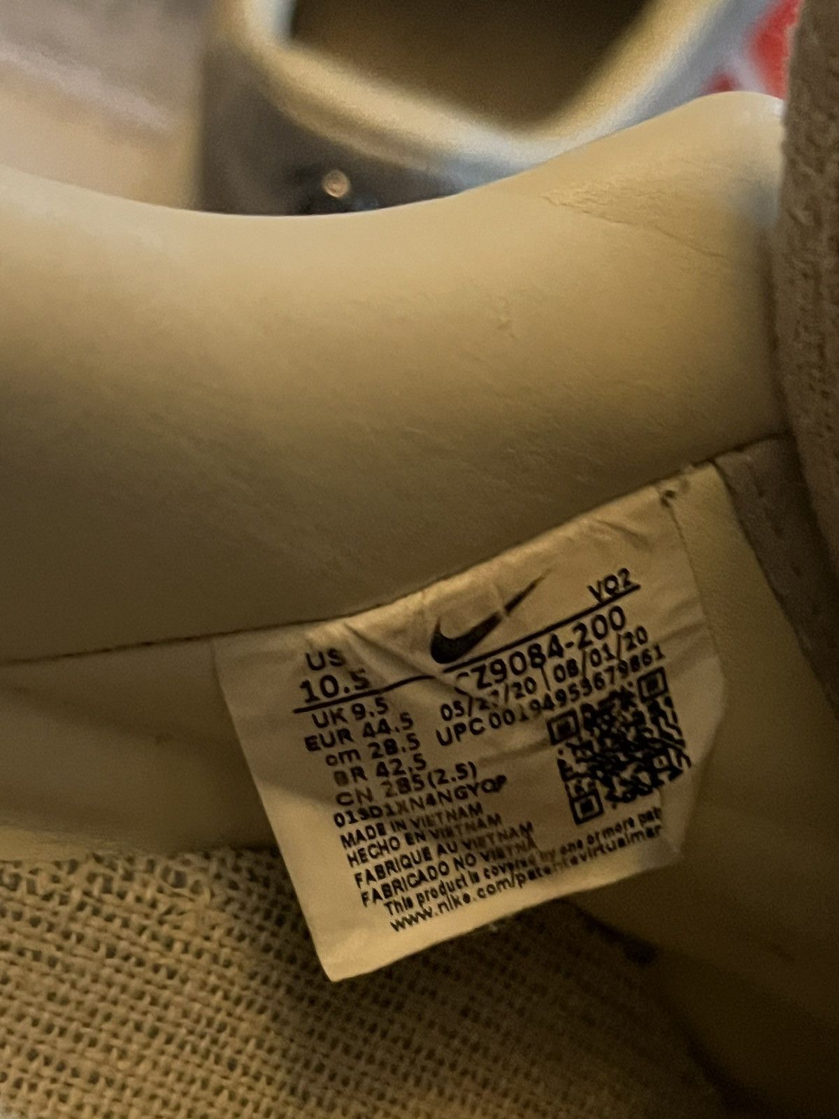 Nike × Stussy STUSSY FOSSIL AIR FORCE ONE Size US 10.5 / EU 43-44 - 5 Thumbnail