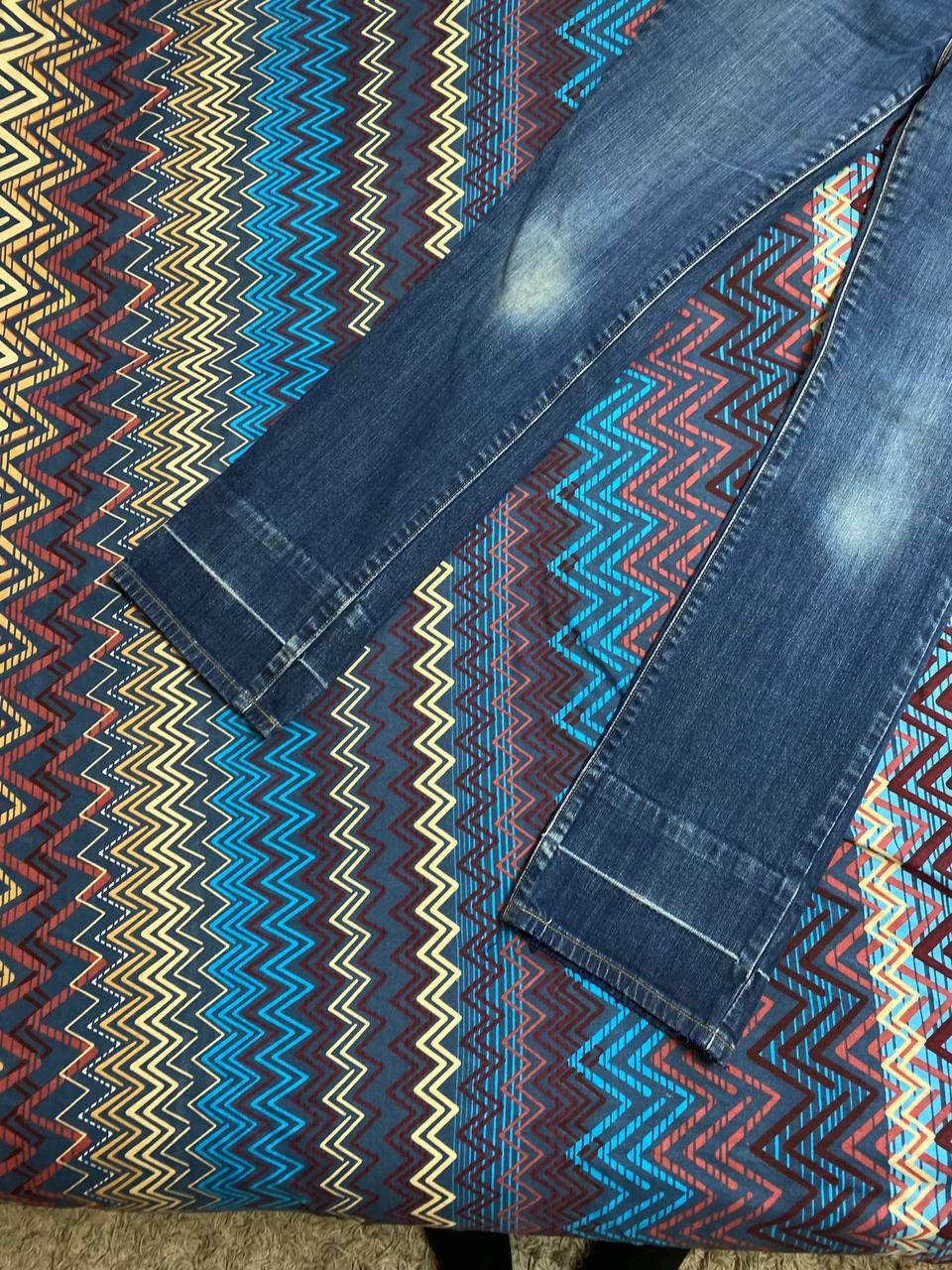Levi's blue jeans pants Levi's 505 Y2K vintage streetwear Size 22" - 5 Thumbnail
