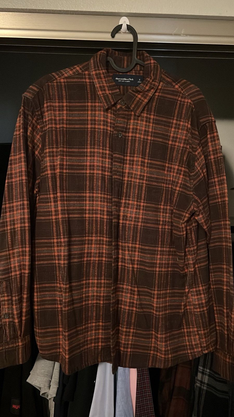 Abercrombie & Fitch Abercrombie & Fitch Heavy Flannel Men Size US S / EU 44-46 / 1 - 1 Thumbnail