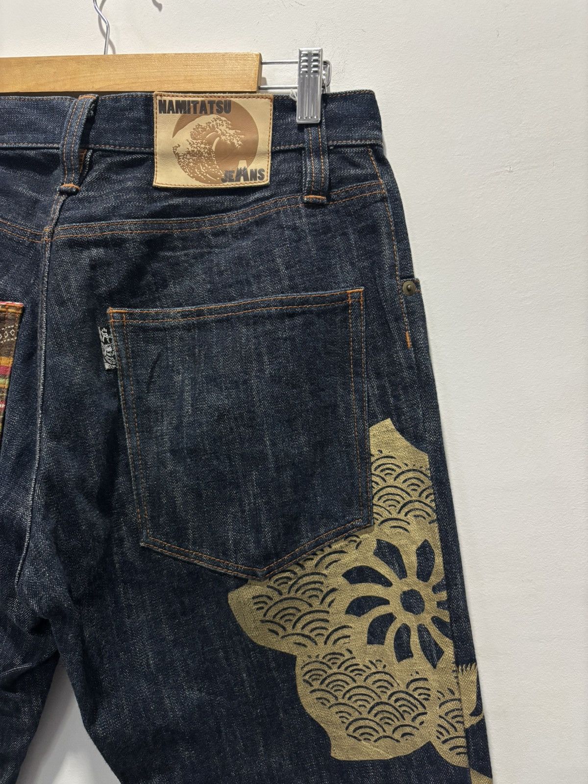 Japanese Brand Namitatsu Denim Jeans Size US 31 - 4 Thumbnail