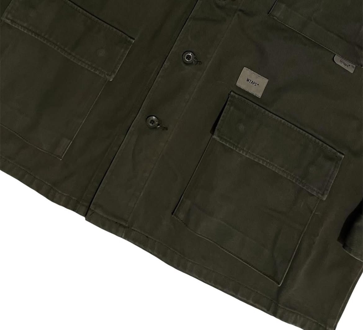 Wtaps 2000s Wtaps Jungle Brain Ls Cotton Twill Embroidery Jacket Size US XL / EU 56 / 4 - 5 Thumbnail