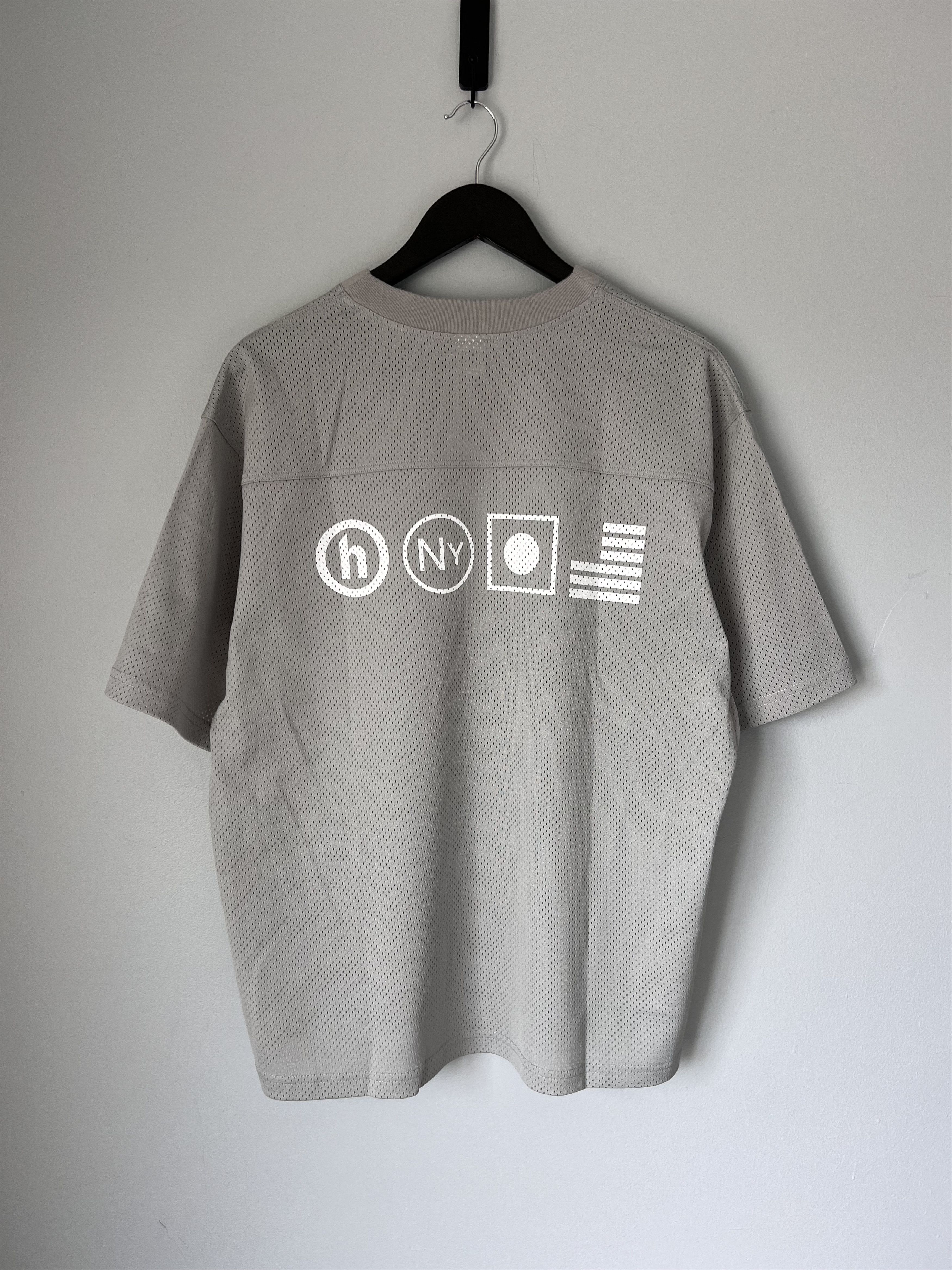 HIDDEN Hidden NY Mesh Jersey in Silver Size US XL / EU 56 / 4 - 4 Thumbnail