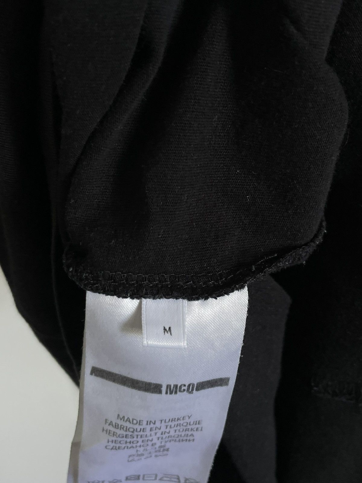 Alexander McQueen Alexander McQueen MCQ T-Shirt Black Size US M / EU 48-50 / 2 - 7 Thumbnail