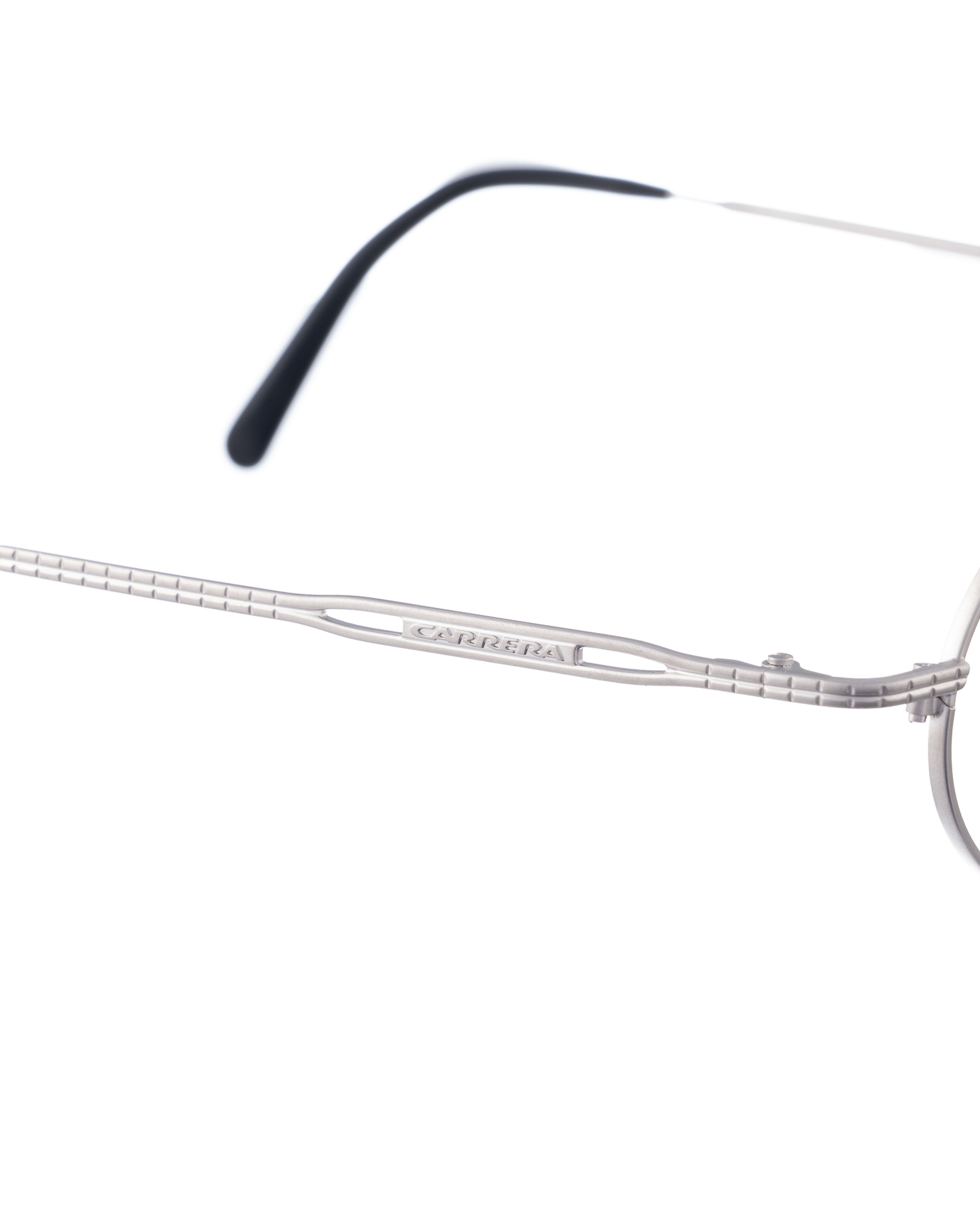 Carrera Carrera 90s Oval Matte Steel Thin Glasses Size ONE SIZE - 2 Thumbnail