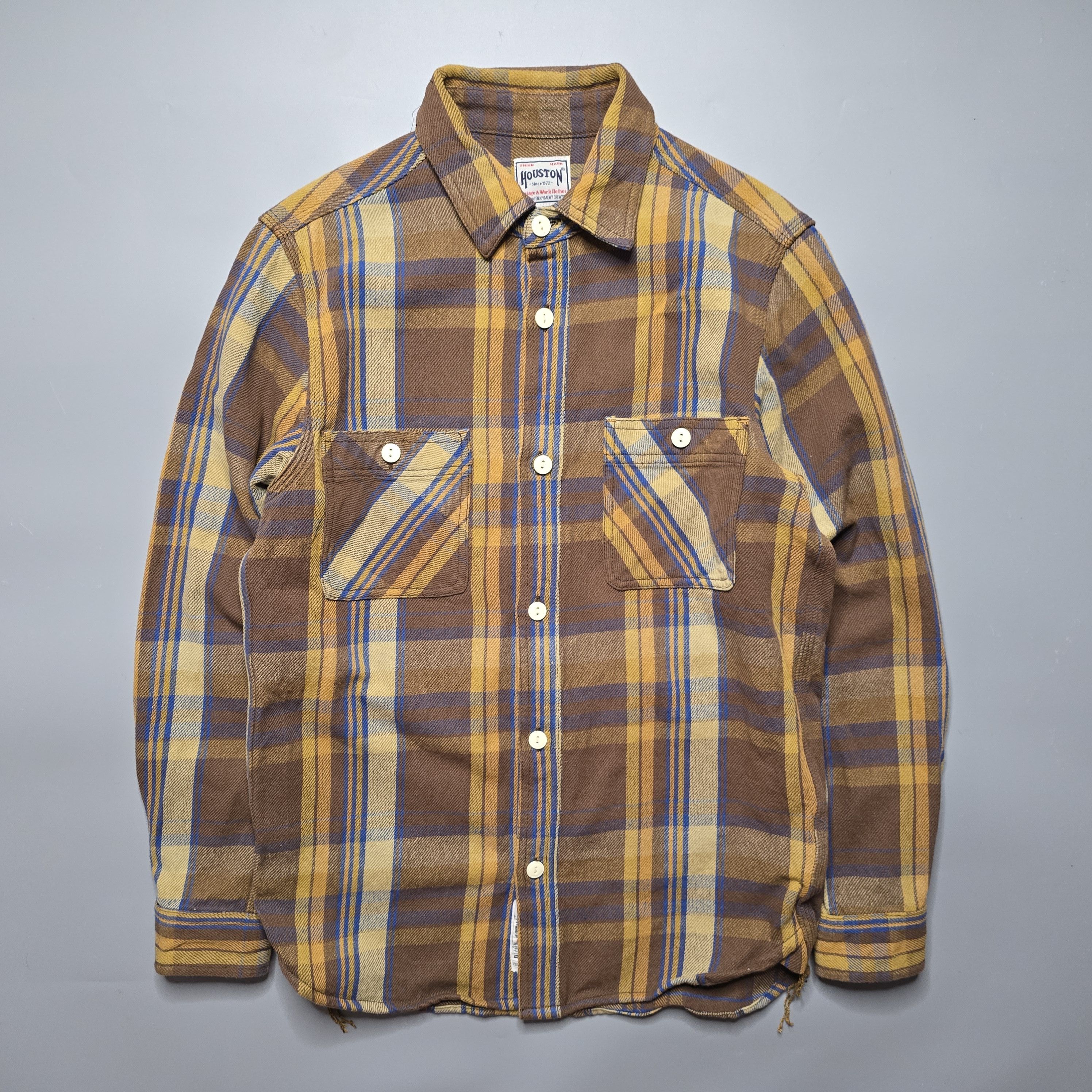 Flannel × Japanese Brand Houston Work Clothes - Union Made Heavyweight Flannel Size US M / EU 48-50 / 2 - 1 Thumbnail
