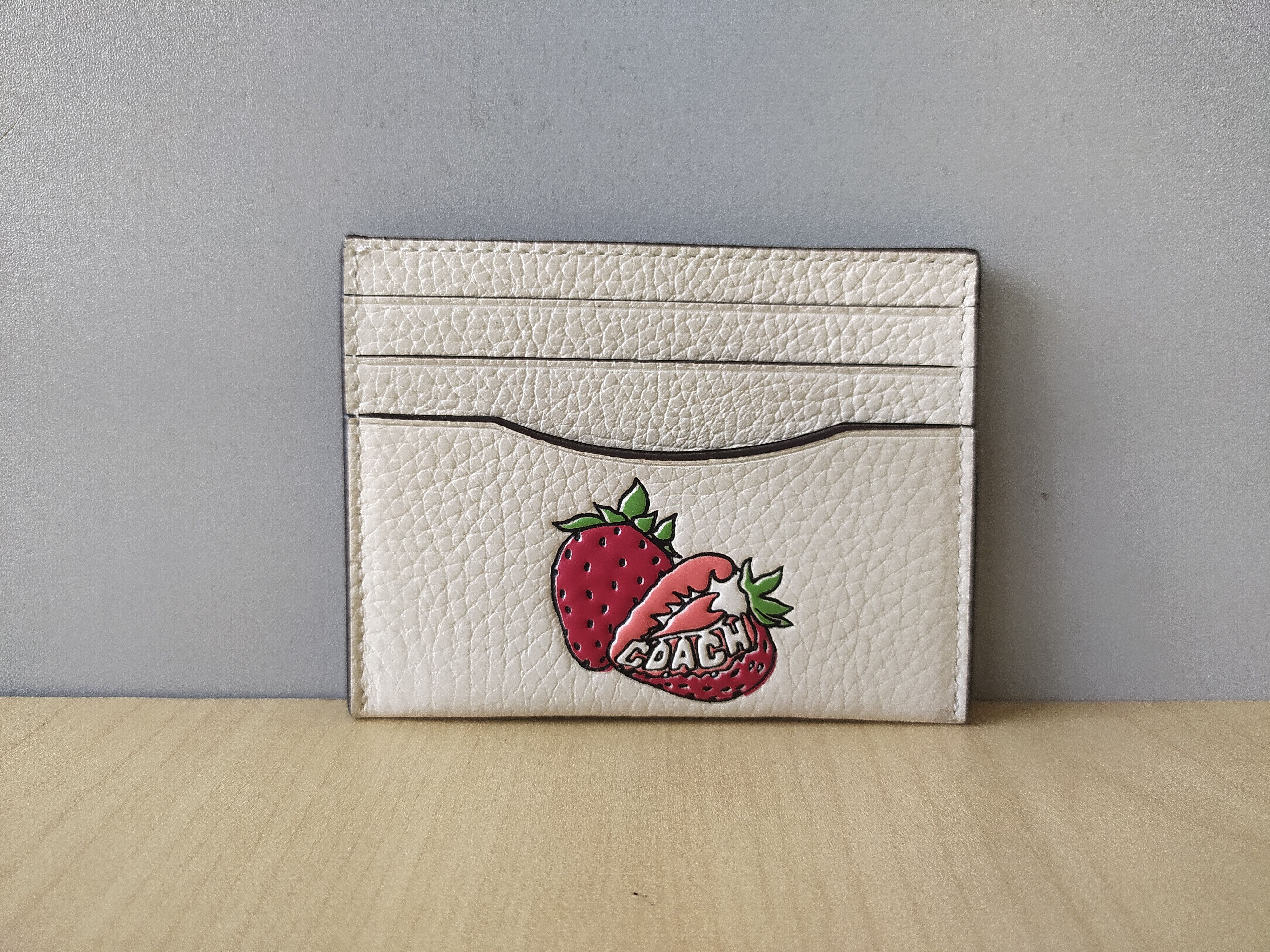 Coach Coach Pebbled Leather Card/ID Holder Free Shipping T/1916 Size ONE SIZE - 1 Thumbnail