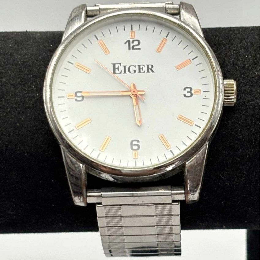 Other Vintage Silver Eiger Men's Watch | Grailed