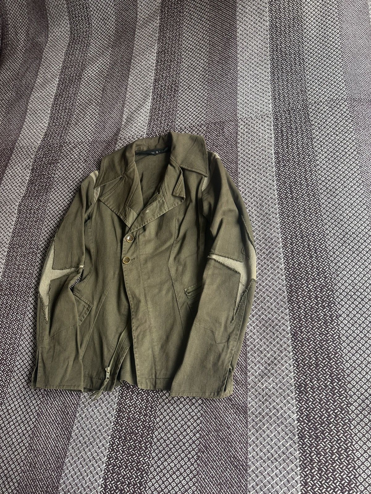 Japanese Brand × Vintage Vintage Military Style Womens Jacket Size 44 Avantgarde Rare Size M / US 6-8 / IT 42-44 - 2 Thumbnail