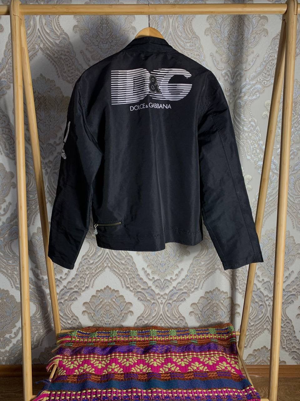 Vintage VERY RARE DOLCE & GABBANA ITALIAN DESIGNER RETRO JACKET 90s Size US M / EU 48-50 / 2 - 8 Thumbnail