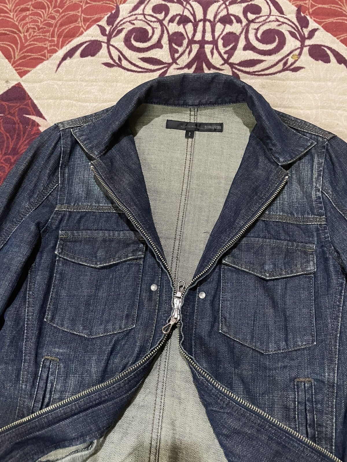 Schlussel Schlussel Bondage Denim Jacket Size US M / EU 48-50 / 2 - 4 Thumbnail