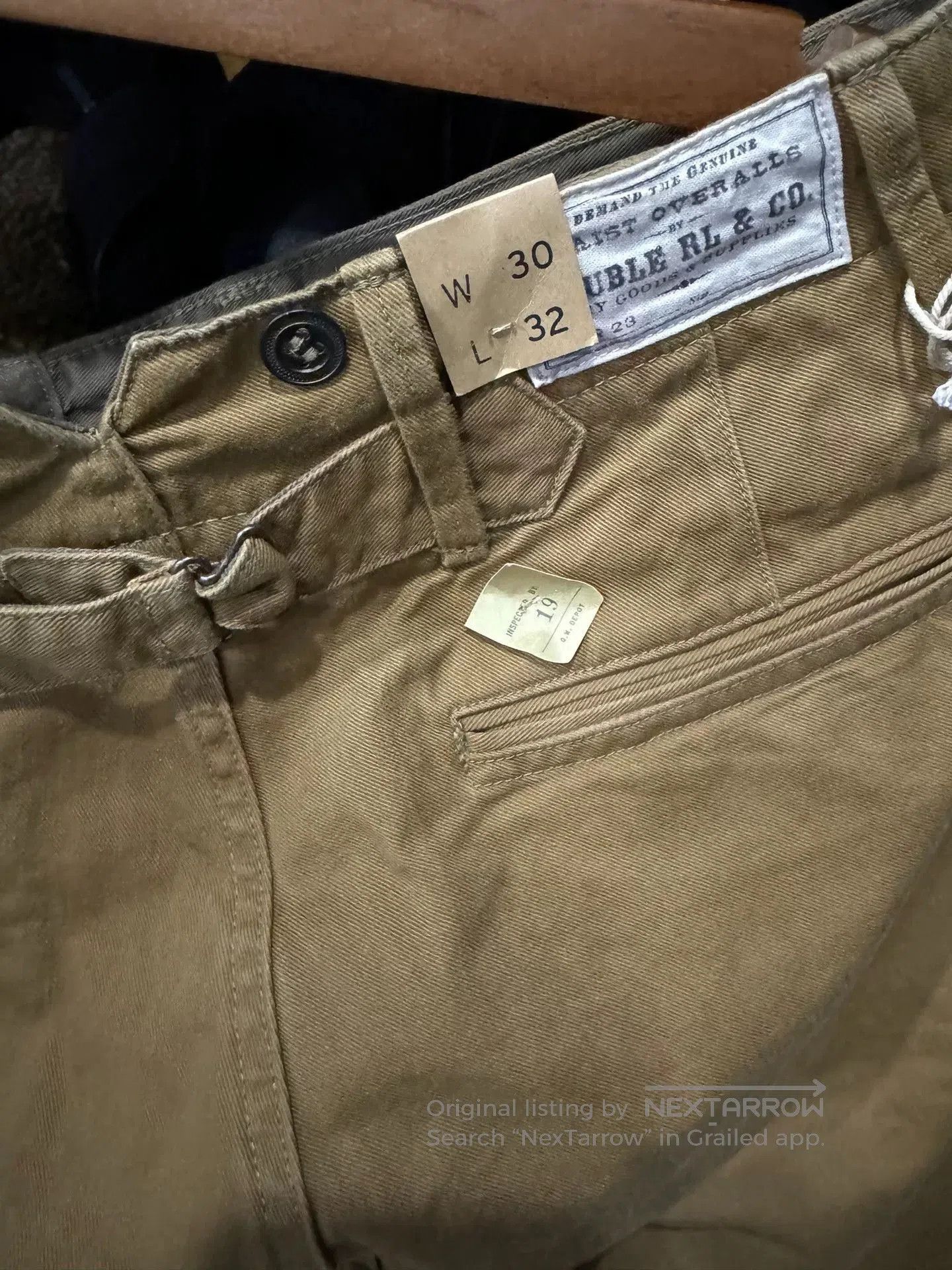 RRL Ralph Lauren RRL Timber Workers Long Pants. Size US 30 / EU 46 - 5 Thumbnail