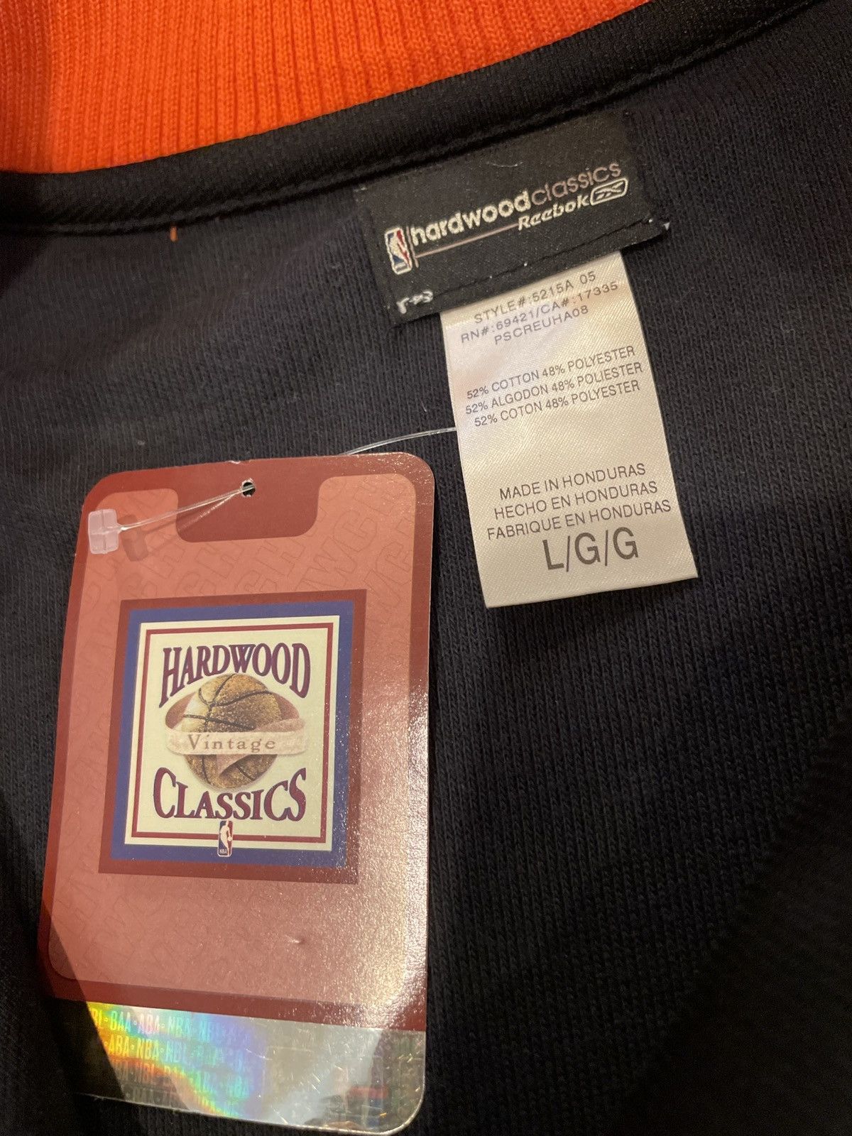 Reebok Miami Floridians (ABA) Full-Zip: Reebok Hardwood Classics Size US L / EU 52-54 / 3 - 8 Thumbnail