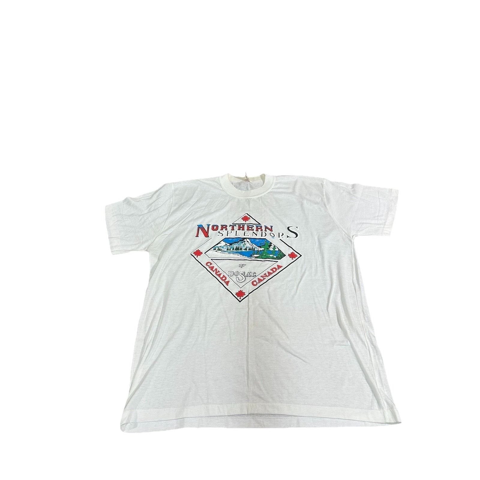 Vintage Vintage Northern Splendors Graphic T-Shirt Canada Maple Leaf Size US L / EU 52-54 / 3 - 1 Thumbnail