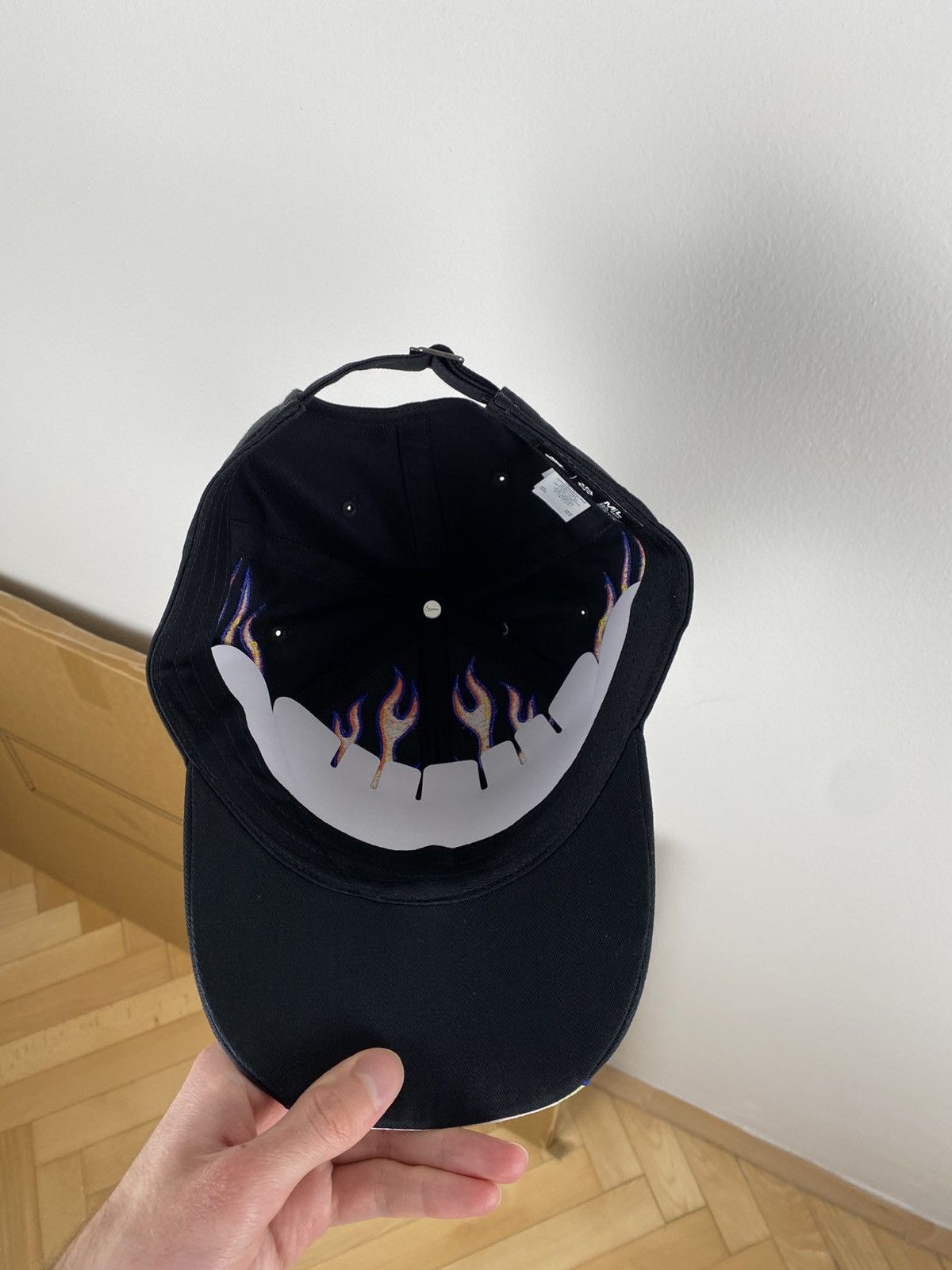 Nike Nike Structured OG Flame Club Cap 'Black Orange' Size ONE SIZE - 4 Thumbnail