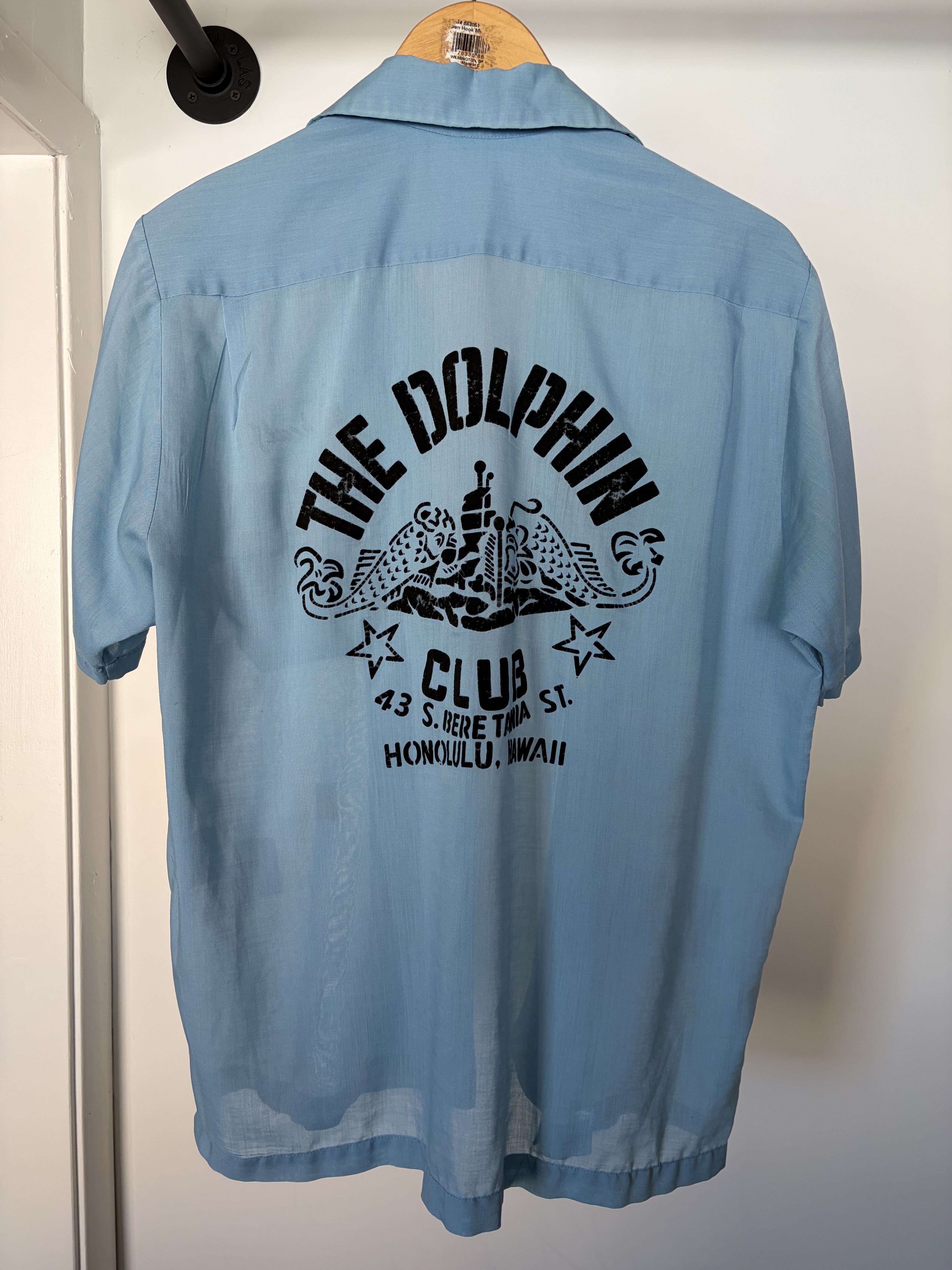 Vintage 1950s Dolphin Club button up Size US L / EU 52-54 / 3 - 2 Thumbnail