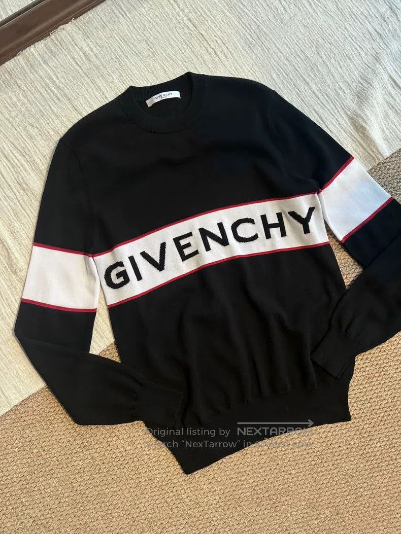 Givenchy Givenchy Leisure letter Logo embedded flower knitted sweat Size US S / EU 44-46 / 1 - 2 Thumbnail