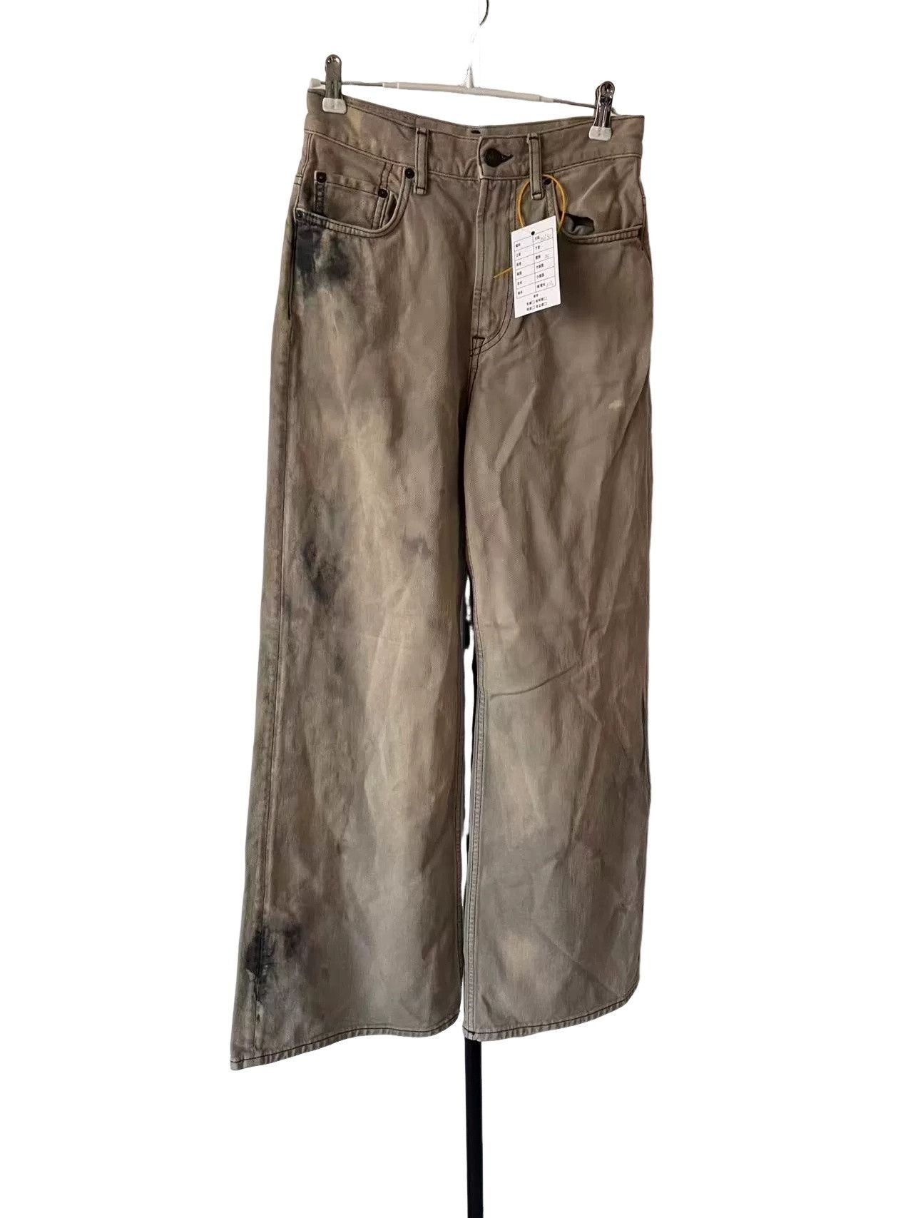 Acne Studios Acne Studios Mud-Dye Distressed Jeans 25/30 Size US 26 / EU 42 - 1 Thumbnail