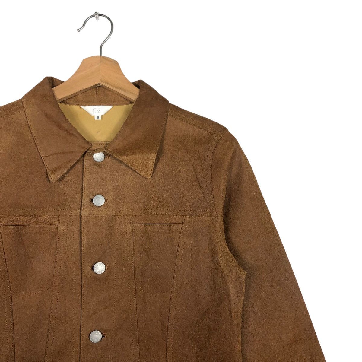 Japanese Brand 🔥Vintage Soft Leather Jacket Cropped RU Japan Issey Miyake Size US M / EU 48-50 / 2 - 6 Thumbnail
