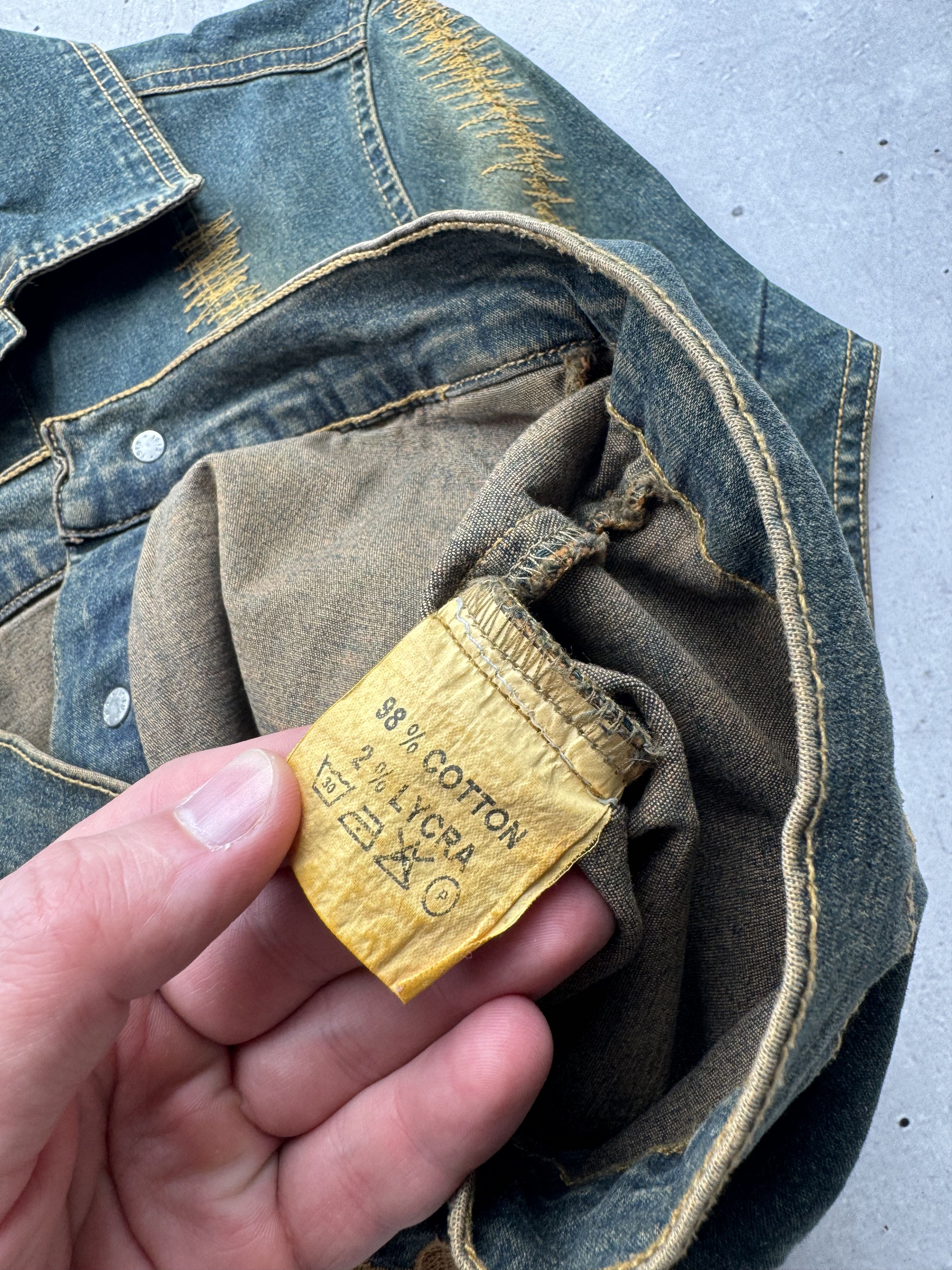 Vintage Vintage Amazing Denim Jacket Size XS / US 0-2 / IT 36-38 - 5 Thumbnail