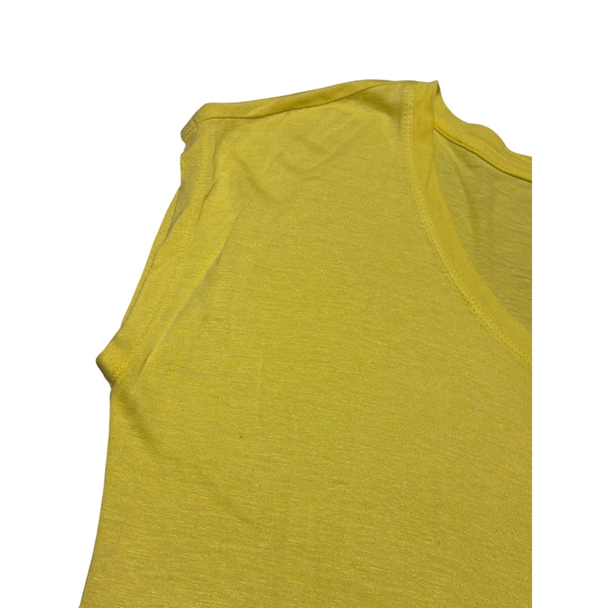 Talbots Talbots Yellow Short Sleeve T Shirt Scoop Neck Comfort Every Size M / US 6-8 / IT 42-44 - 3 Thumbnail