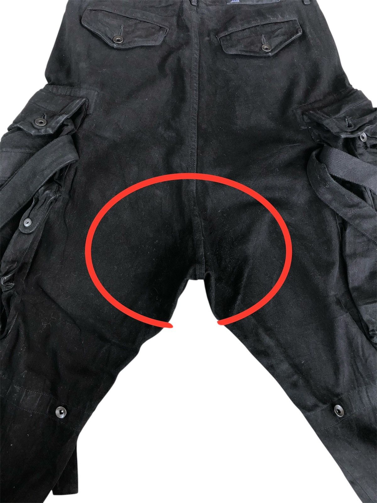 Julius JULIUS x LHP Gas Mask Flared Bondage Size US 32 / EU 48 - 23 Thumbnail